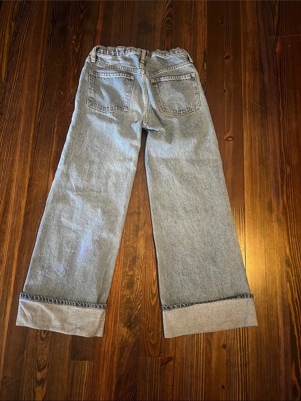 Old Navy Wide-Leg Kids Jeans with Cuffs